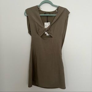 Brand new Zara Linen Blend Short Dress - Size xs